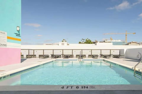 Rooftop pool