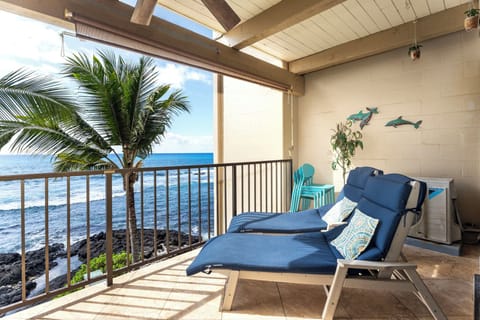 Lanai - overlooking the ocean