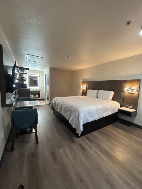 Standard Room, 1 King Bed, Non Smoking, Mountain View | In-room safe, desk, blackout drapes, iron/ironing board