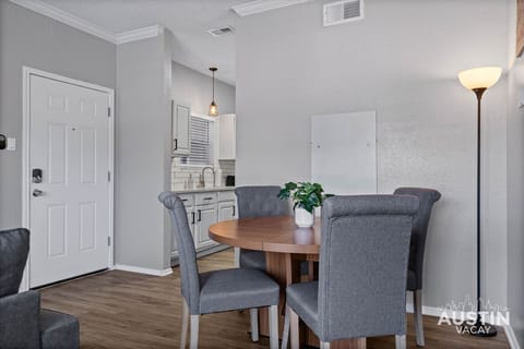 Four chairs, one table, endless excuses to linger over dessert