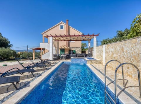 Villa (Four Bedroom Villa With Pool And Sea ) | Pool | Outdoor pool, sun loungers