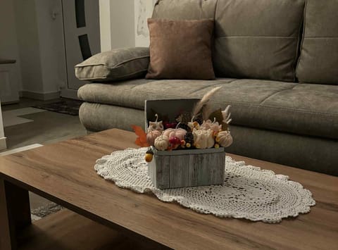 Apartment (Two Bedroom Apartment With Terrace) | Living room | 32-inch flat-screen TV with digital channels