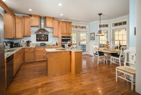 Spacious Kitchen | Stainless Steel Appliances & Island