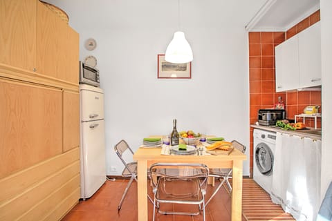 Kitchen and dining area