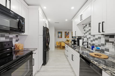 From morning coffee to midnight snacks, this kitchen makes every meal a vacation-worthy experience—bonus points for your culinary creativity!