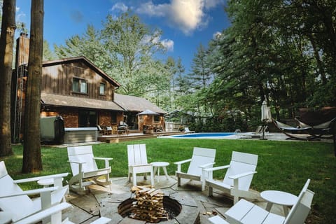 Enjoy pool days, fireside nights, and easy outdoor living at Loma House.