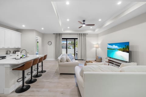 Open space designed for relaxation and socializing.