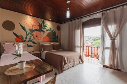 Luxury Quadruple Room, Balcony, City View | Laptop workspace, free WiFi