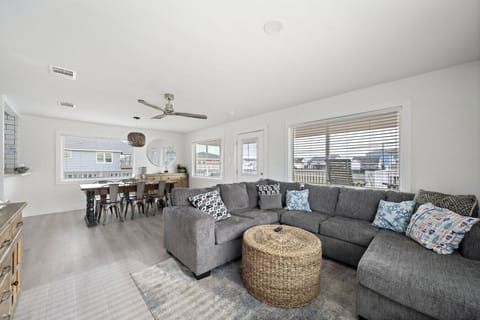 This is the main living room area of the home