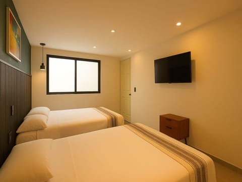Standard Two Beds | Free WiFi, bed sheets