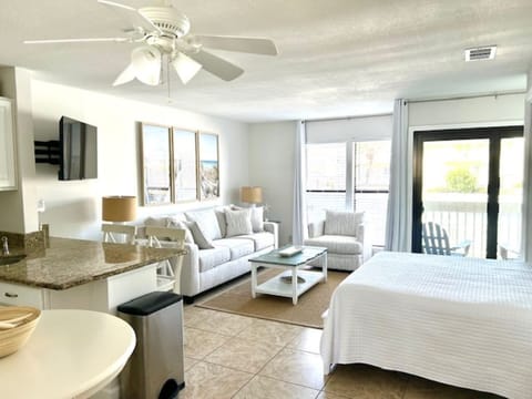 Studio Living Room with Queen Sofa Sleeper