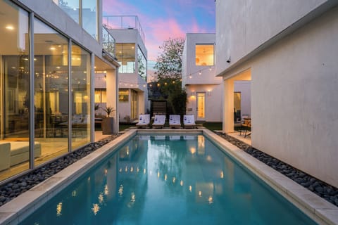 Dive into bliss in your communal pool.