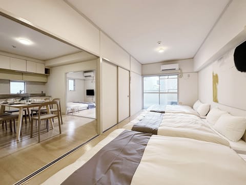 Japanese-style Apartment, Balcony | Iron/ironing board, free WiFi