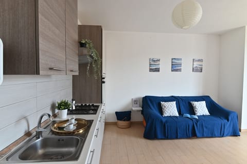 Basic Apartment | Living area | Flat-screen TV