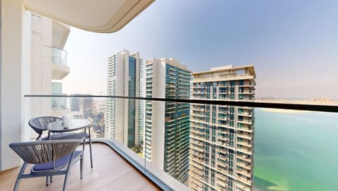 Balcony with Beach View