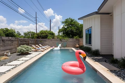Swimming pool and sundeck