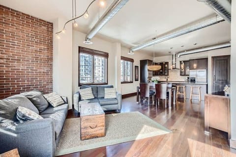 Living Room: As you step inside, you'll be greeted by an industrial-like living room.