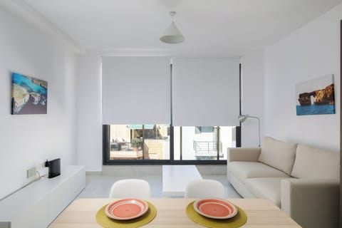 Apartment, 1 Double Bed with Sofa bed, Kitchen | Living area