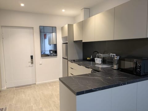 entrance and kitchen