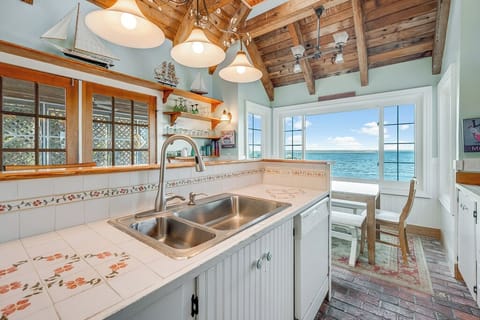 Dine with amazing Water Views in the Eat-in Kitchen.