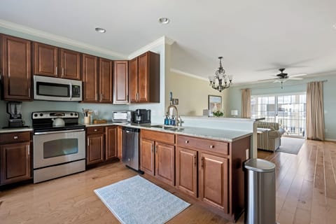 Kitchen and Living Area