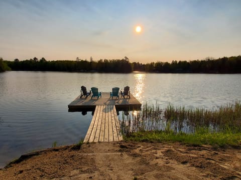 sunsets on the dock