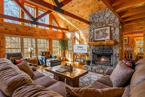Warm Cabin Interior