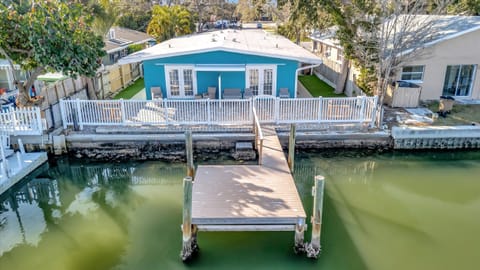 Step outside to your private dock and water access