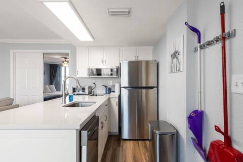 Kitchen with Range, Dishwasher, Fridge/Freezer, Toaster Oven, and Microwave