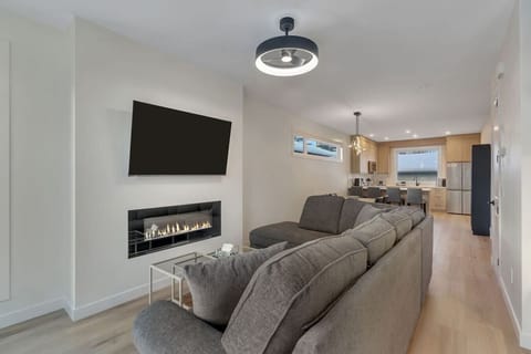 Living room with Fireplace