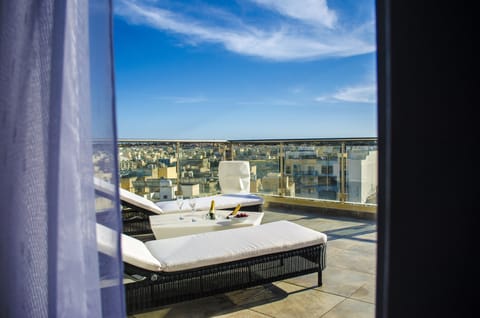 Luxury Penthouse, 4 Bedrooms, Accessible, Private Pool | Terrace/patio