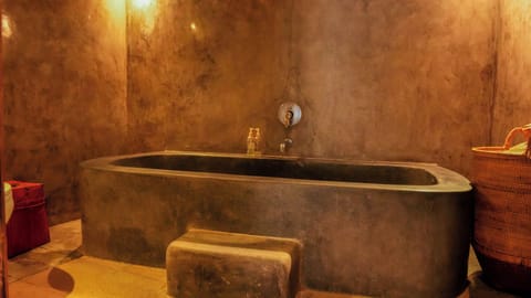 Family Room, Balcony | Bathroom | Separate tub and shower, towels, soap, shampoo