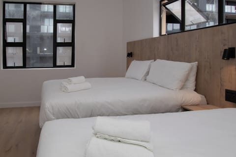 Family Twin Room, 2 Queen Beds | In-room safe, blackout drapes, soundproofing, free WiFi