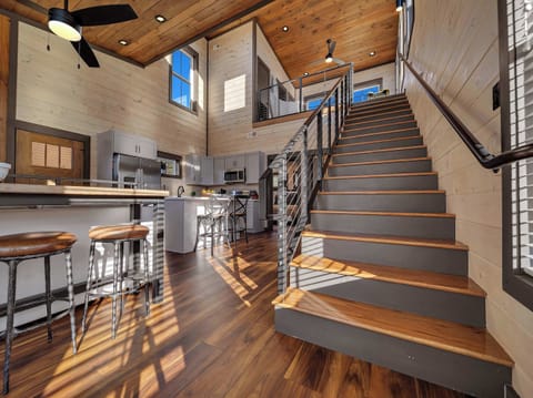 Work area with seating