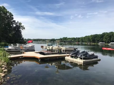 Enjoy the dock for fishing, swimming, or enjoying the sun.