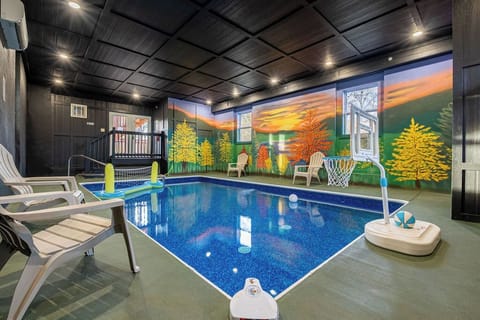 Your own private pool for a year-round swimming and endless entertainment