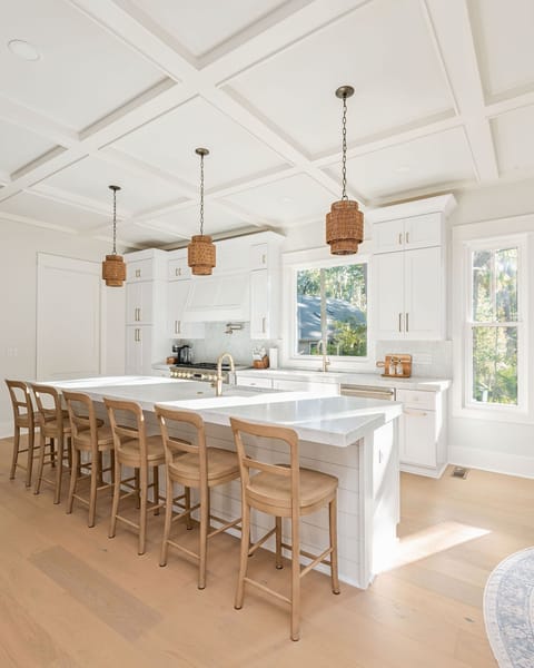 Gourmet kitchen with stainless steel appliances