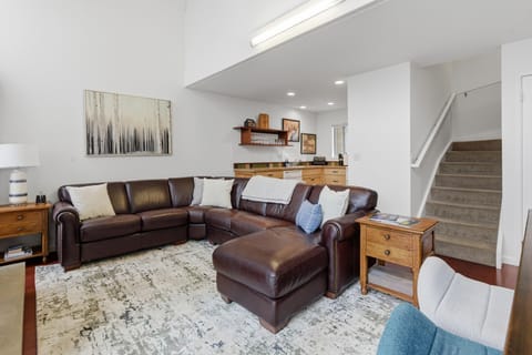 A comfy spot to unwind, play games, and enjoy time together.