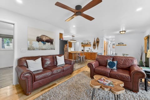 Living room- lake views- upstairs
