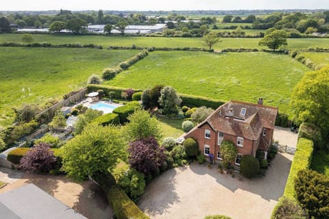 Private countryside retreat with spacious gardens and peaceful surroundings.