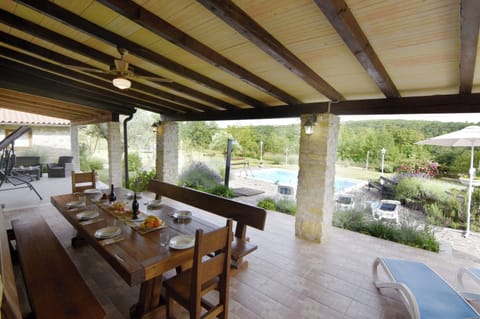 Villa, 3 Bedrooms, Private Pool, Garden View | Terrace/patio