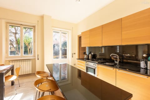 Apartment | Private kitchen | Espresso maker, coffee/tea maker, microwave, dishwasher