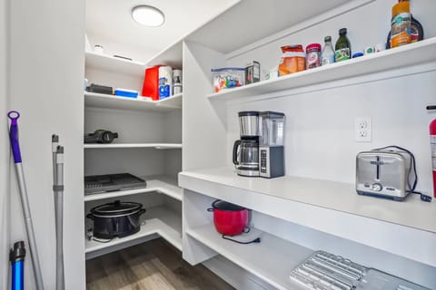 Ample storage space for groceries and kitchen essentials.