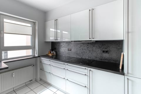 Kitchen with a generous work surface