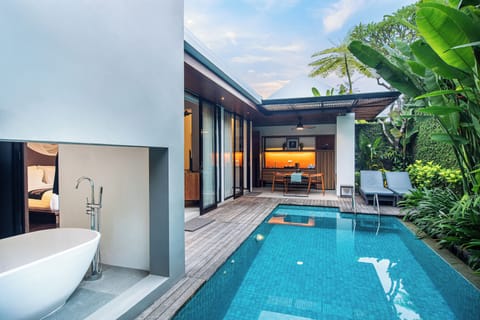 Villa, 1 Bedroom, Private Pool (Daily Afternoon Tea) | Minibar, in-room safe, desk, soundproofing