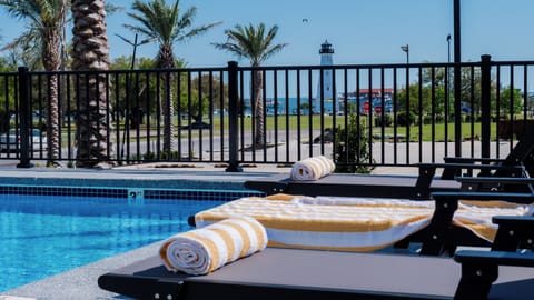 Seasonal outdoor pool