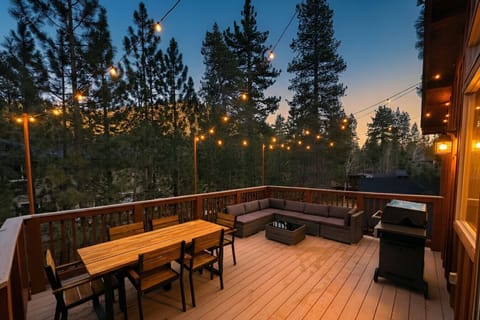 Grill, chill, and unwind on the back deck.