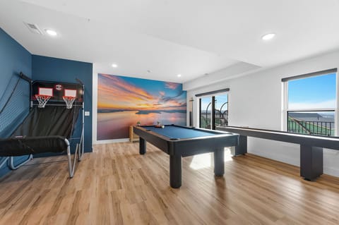 Tons of entertainment for the whole family! (basketball, pool, and shuffleboard!)