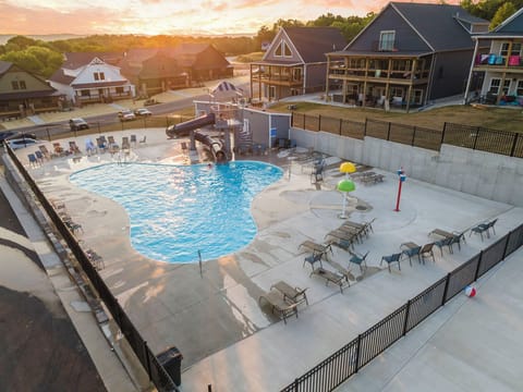 Community Outdoor Pool just behind your home!