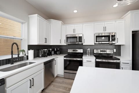 Fully stocked kitchen, just bring the food!